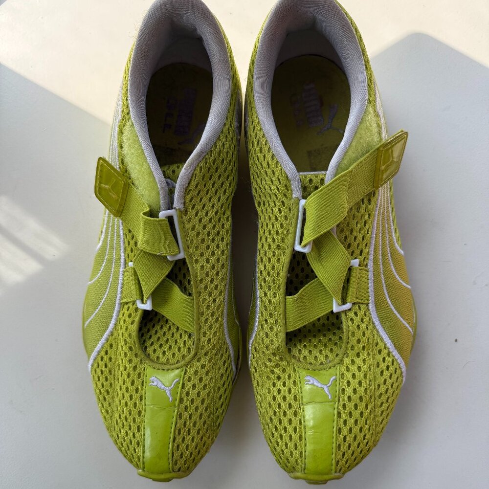 Green Puma Sneakers
